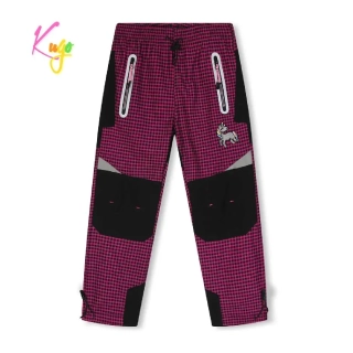 Dívčí outdoorové kalhoty Kugo G9650, růžové